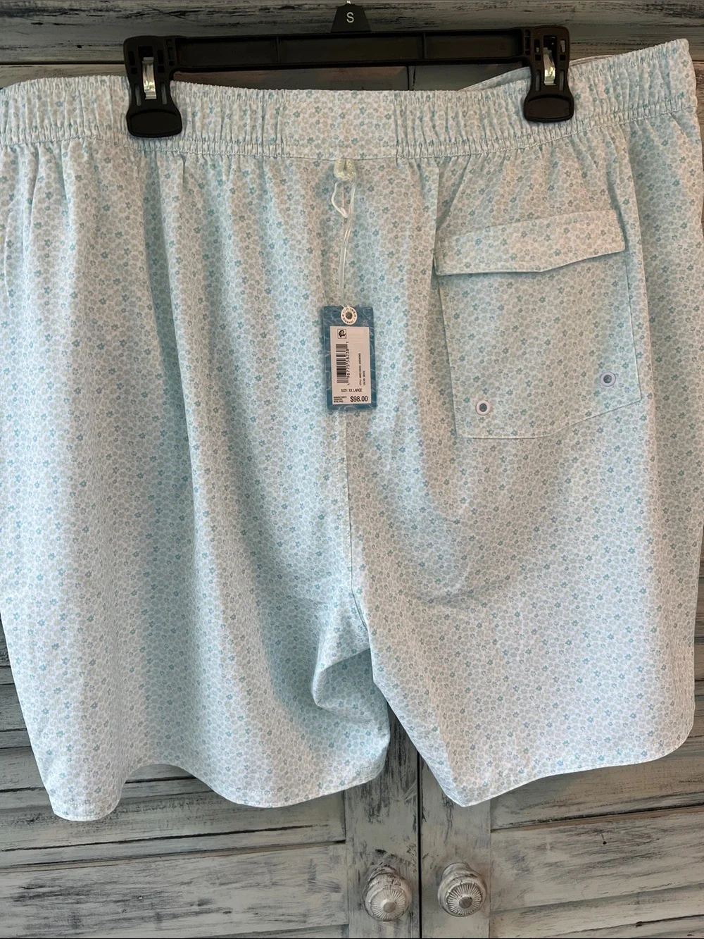 NWT Mens Johnnie-O, Anemone Swim Trunks- Suit Size XX Large - Picture 6 of 10
